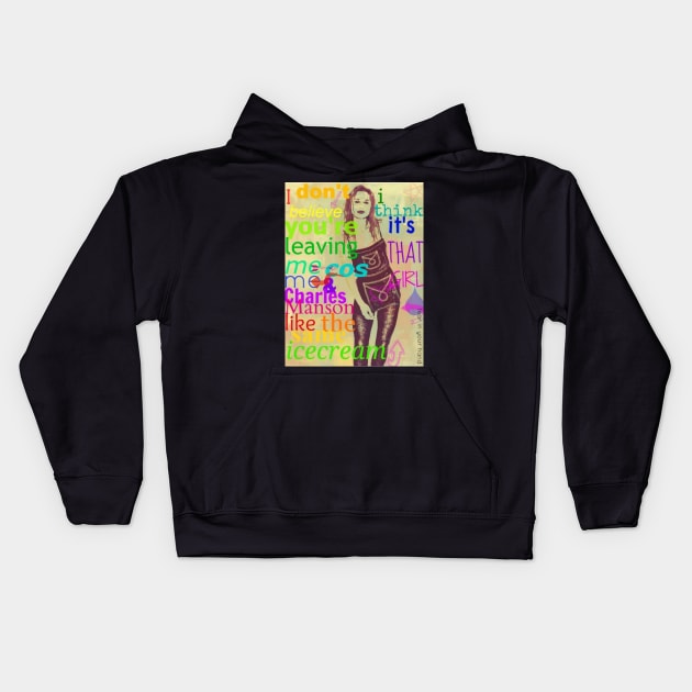 Tear In Your Hand Kids Hoodie by RabbitWithFangs